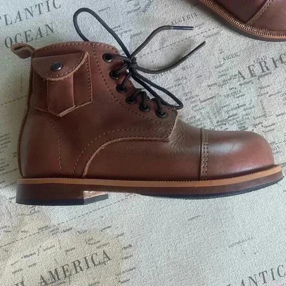 Mikoleon Heirloom Classic Leather Boots Artisan Handmade Size 27 / 10-10.5 - Picture 8 of 15